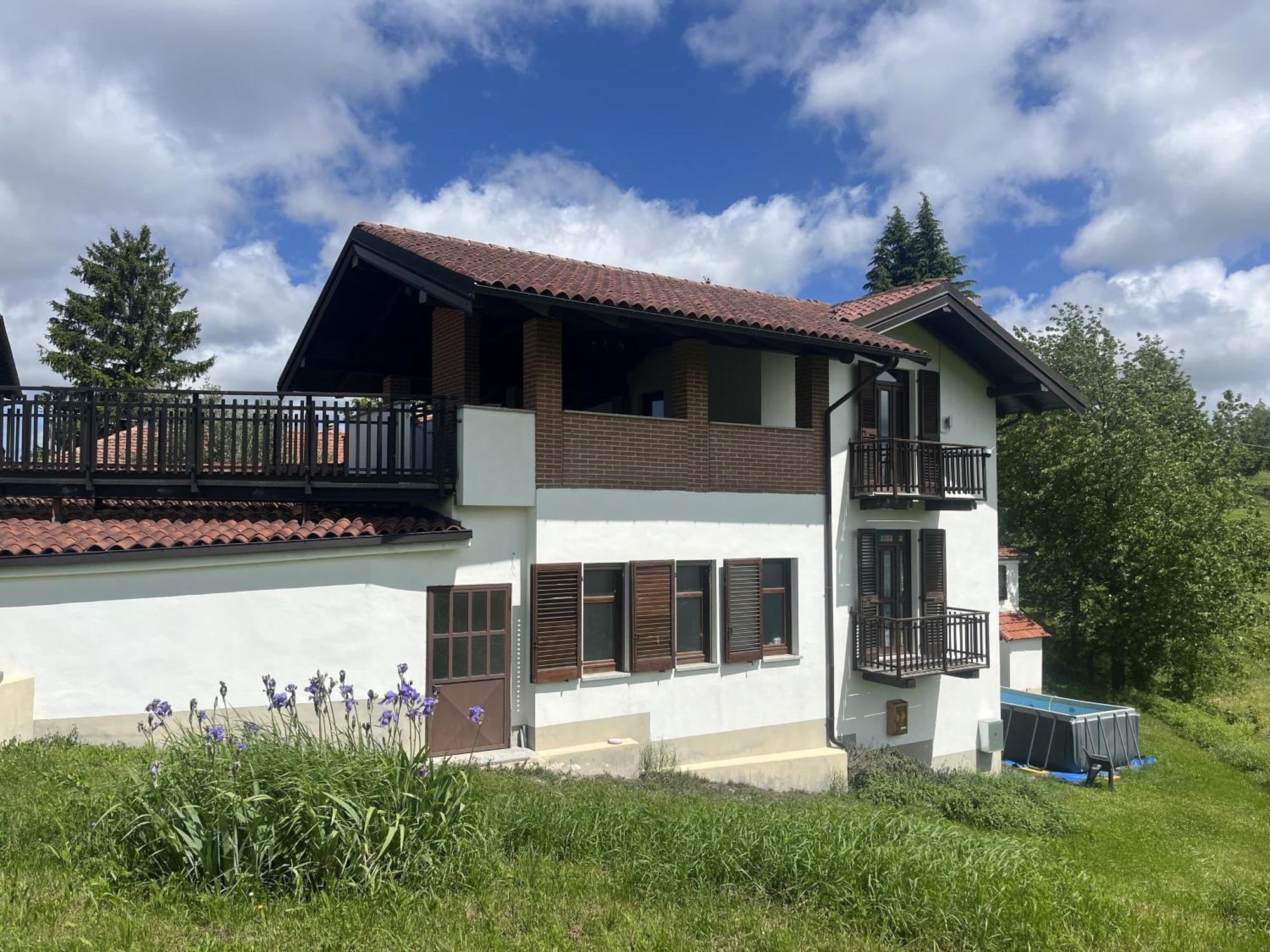 Case Vista Alta Langa, Appartement Bella Vista Cravanzana Exterior foto
